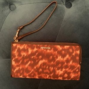 Coach wallet / wristlet